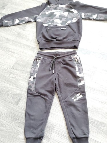 Boys black tracksuit - black, tracksuit.