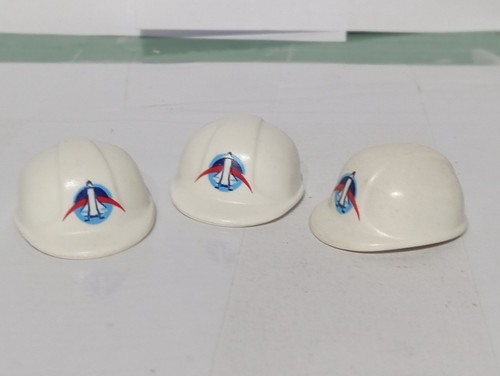 Playmobil helmets worker - x3,