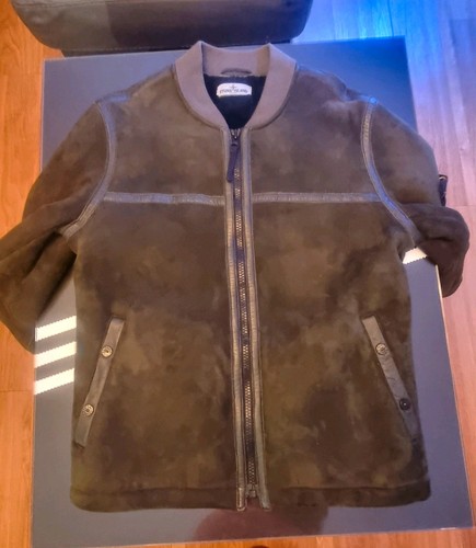 Stone island shearling jacket - stone,