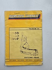 BOMFORD 1250 1510 ISMP HEDGECUTTER HEAD PARTS CATALOGUE
