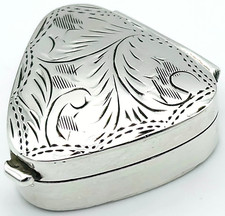 Heart Shape Sterling Silver