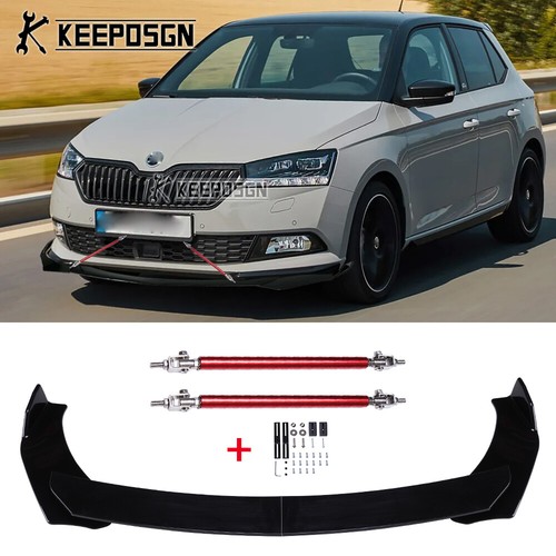 Gloss front bumper - front, lip