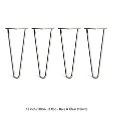 Coffee Metal 4x Hairpin Table
