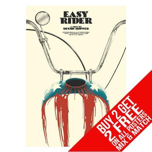 Easy rider bb1 poster art - rider,