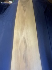 European Sap Walnut Wood Veneer - 1 NATURAL WOOD SHEET - 105cm x 24cm