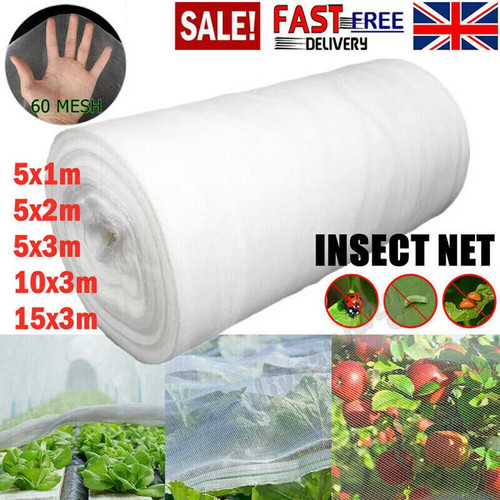 White garden protect netting - white,