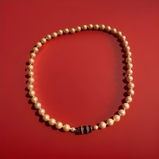 Vintage Faux Pearl Necklace