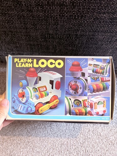 Vintage play learn - play, loco