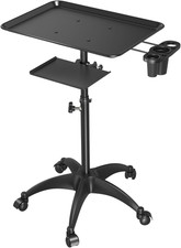 Salon Tray Cart with Storage