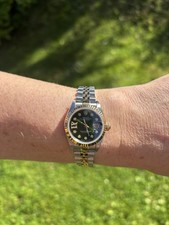 Rolex 69173 Lady-Datejust 26mm Jubilee Diamond Dial Original Box and Paperwork 