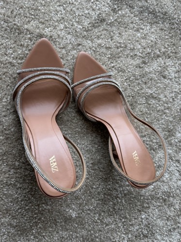 Zara women beige clear - zara, beige/clear