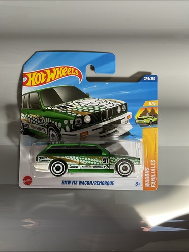 Hot wheels bmw wagon green - hot, m3