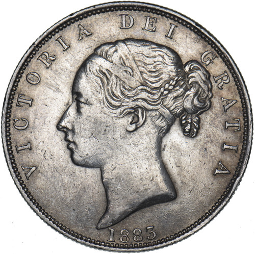 1883 halfcrown victoria - 1883,
