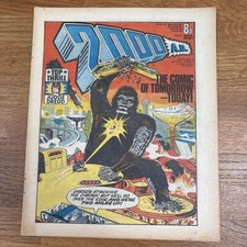 2000AD Prog # 5 26th March 1977 Rare Vintage Comic Very Good Condition 