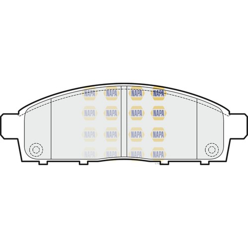 Brake pads set - brake, for