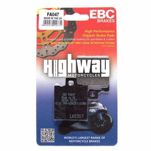 Ebc front brake pads - brake,