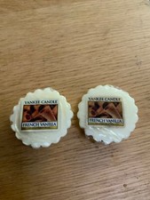 LOT OF 2 Yankee CANDLE French Vanilla TARTS /WAX Melts