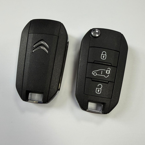 Citroen flip key - , button