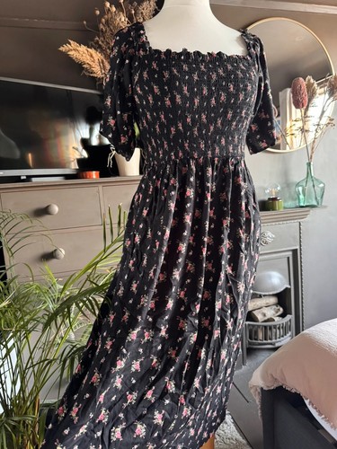 Topshop black ditsy - black,