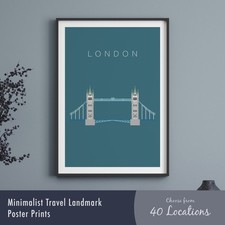 Minimalist Travel Poster Print