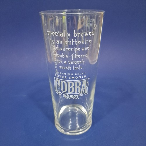 Cobra beer glass pint - cobra,