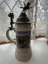 Vintage Original Gerzit Old Germany German Beer Stein - Rare Free Shipping