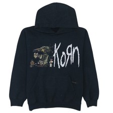 Gildan Mens Black Korn Graphic