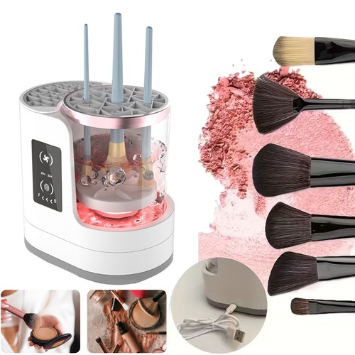 Electric makeup brush cleaner - electric,
