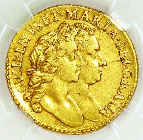King william mary 1689 - 1689, half