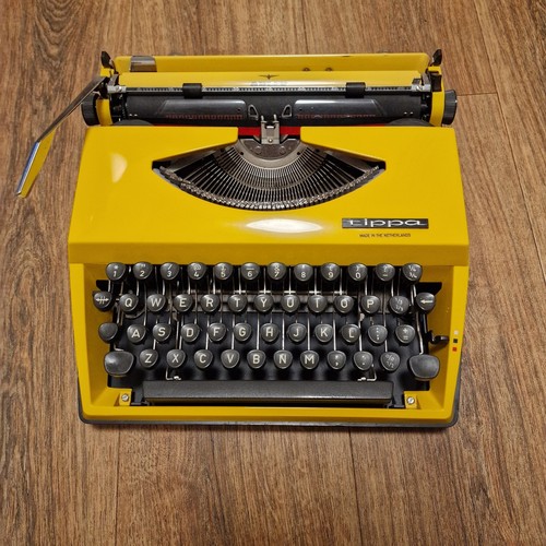 Vintage yellow adler tippa - vintage,