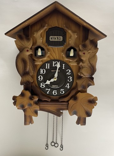 Vtg rhythm cuckoo wall clock - vtg,