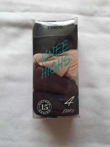 Tesco knee high 15 - 4, x
