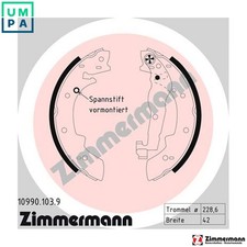 BRAKE SHOE SET 10990.103.9 FOR