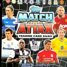 11/12 Match Attax English Premier League 2011/12 Base Cards No's 1 - 250