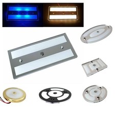 LED Ceiling Light 12V 24V Touch Control Dimmable Switch  Caravan Campervan Boat 