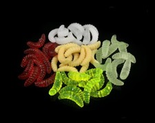 20pcs Imitation fake maggots