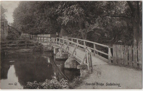 Vintage postcard boarden - postcard,