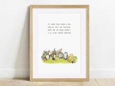 Winnie the Pooh Quote Print