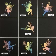 Fairy Die Cuts - 7 Styles in Assorted Colours & Sets