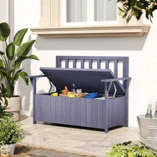 Seater wooden garden storage - 2-seater,