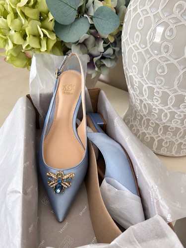 Dune london blue satin - london,