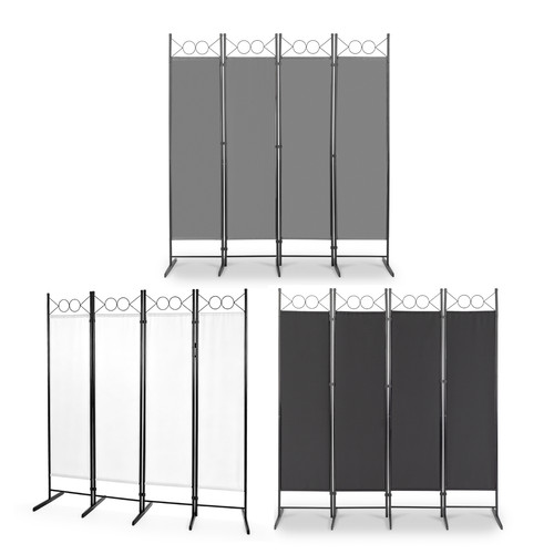 Foldable room divider panels - room,