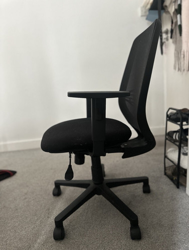 Black mesh back - mesh,