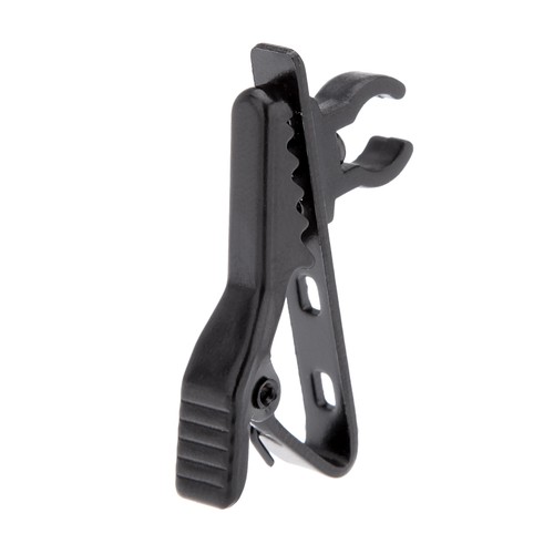 Microphone lapel tie clip for - lapel,
