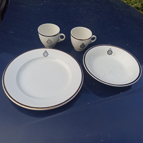 Avon somerset plates cups - &,