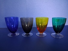 Set coloured wine glasses - set,