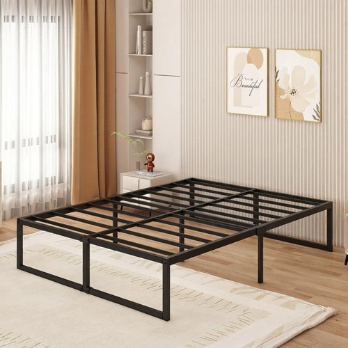 Space saving double bed frame - double,