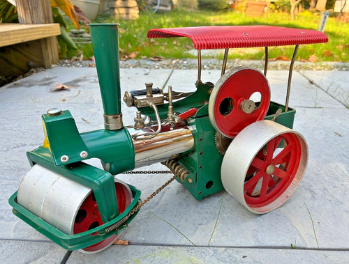 Vintage wilesco steam engine - vintage,