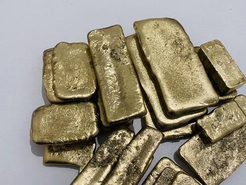 3000 grams scrap - gold, bar