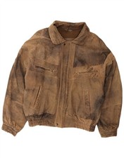 VINTAGE Mens Leather Jacket UK